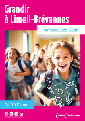 Grandir à Limeil-Brévannes, rentrée 2025-2026, de 0 à 11 ans